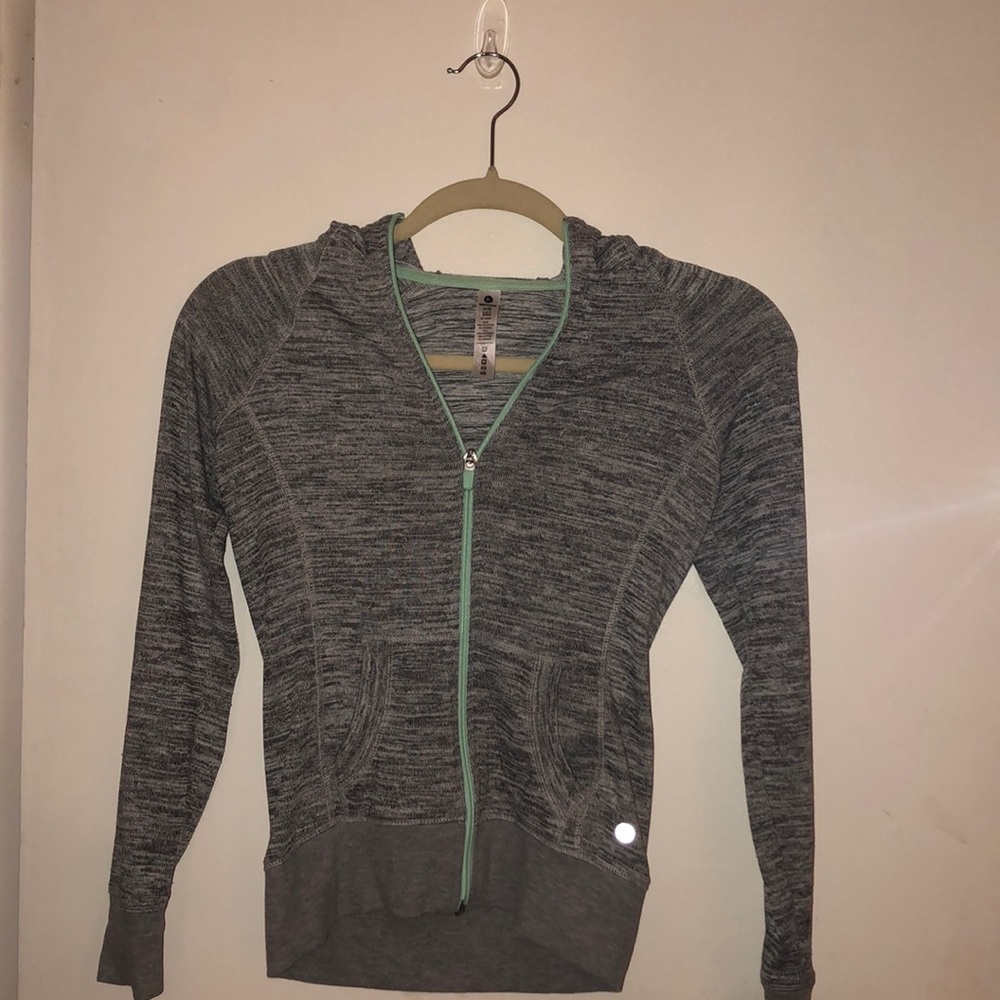 90 Degree by Reflex Gray Hoodie